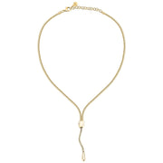 morellato 18k gold plated onda neckl ss yg 40+5cm