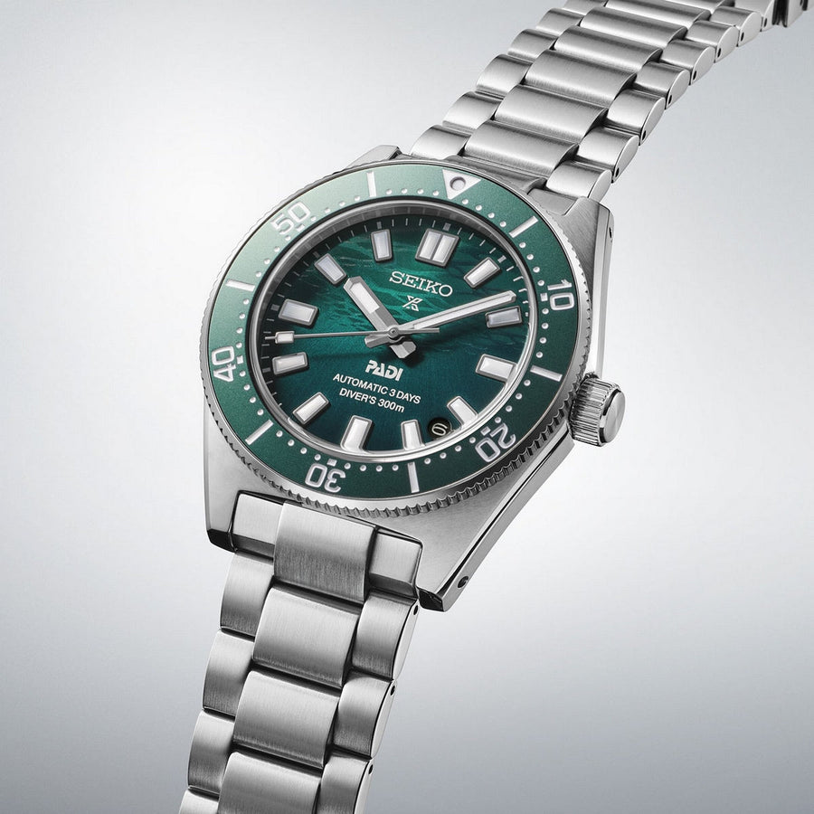 seiko prospex 1965 heritage diver�s padi special edition in green