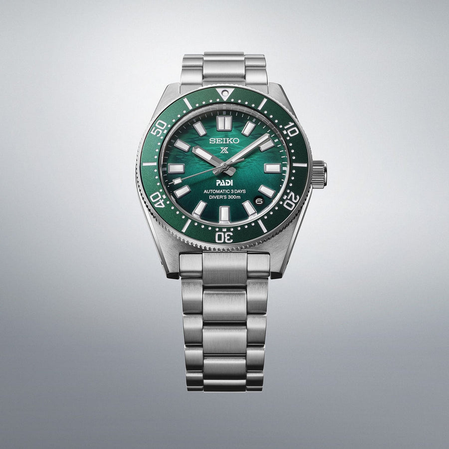seiko prospex 1965 heritage diver�s padi special edition in green