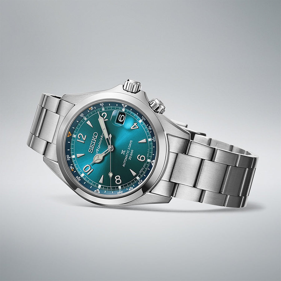 seiko prospex alpinist in tealpine