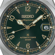 seiko prospex alpinist in classic pine green