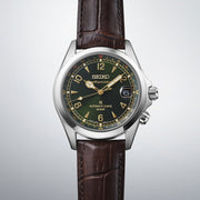 seiko prospex alpinist in classic pine green