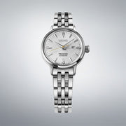 seiko presage �hot buttered rum� diamond-set 30mm cocktail time