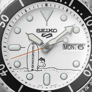 seiko 5 sports x peanuts 'surfboard' 8,900 piece limited edition