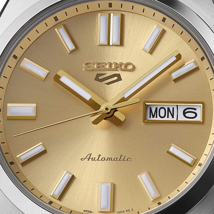 seiko 5 sports snxs vintage gold collection � in �gold cufflinks�
