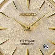 seiko presage 'frozen daiquiri' diamond cocktail time 34mm two tone bracelet watch