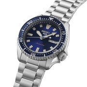 seiko 5 sports skx redux in koniro blue dial bracelet watch