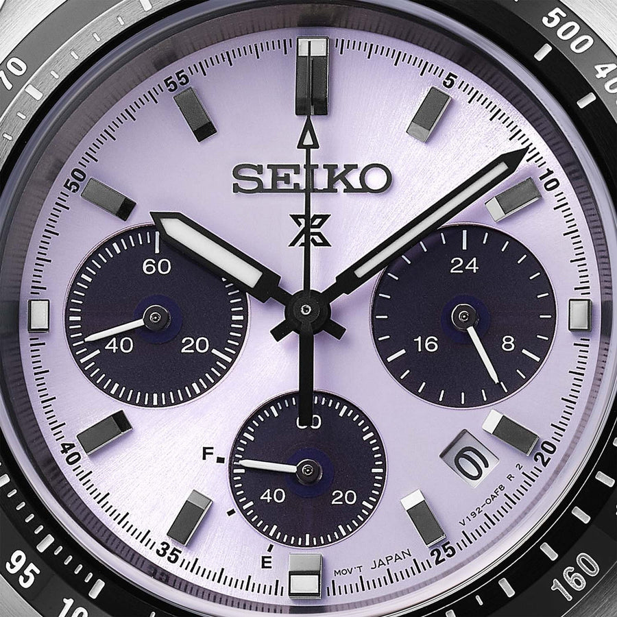 seiko prospex speedtimer 2025 tokyo world athletics championships limited edition in edo purple