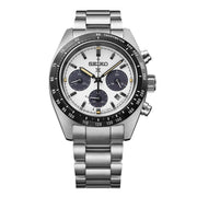 seiko prospex panda solar speedtimer 39mm bracelet watch