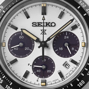 seiko prospex panda solar speedtimer 39mm bracelet watch