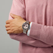seiko prospex pink solar speedtimer 39mm bracelet watch