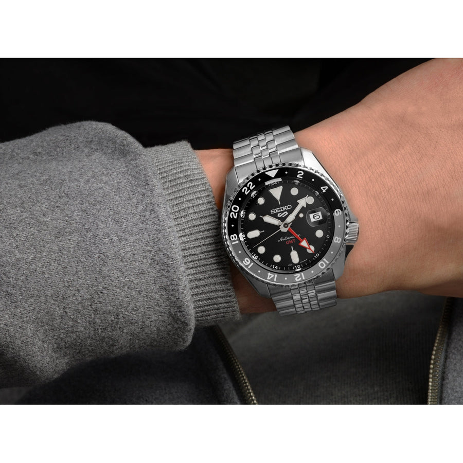 seiko 5 sports 'black grape' gmt skx re-interpretation