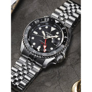 seiko 5 sports 'black grape' gmt skx re-interpretation