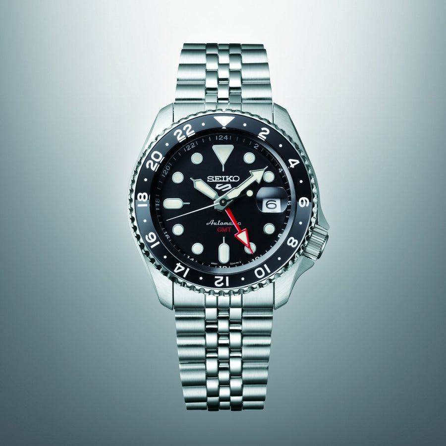 seiko 5 sports 'black grape' gmt skx re-interpretation