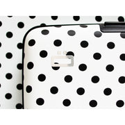 ogon stockholm carbon aluminium credit card holder dot print