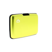 ogon stockholm lime aluminium credit card holder