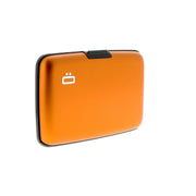 ogon stockholm orange aluminium credit card holder