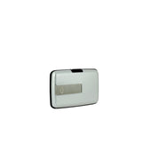 ogon silver aluminium credit card holder with money clip