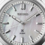 seiko prospex sea ladies marine sports mop white dial