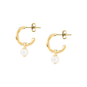 morellato silver perla earring silv925 yg pearl 6-6.5mm
