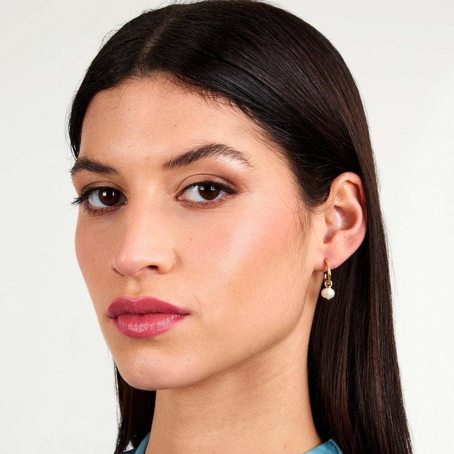 morellato silver perla earring silv925 yg pearl 6-6.5mm