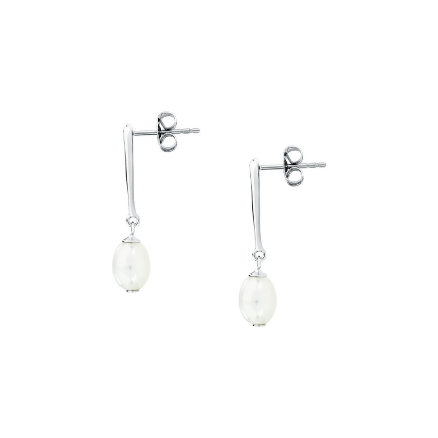 morellato silver perla earring silv925 yg pearl 6-6.5mm
