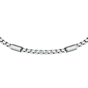 sector jewels basic ss bracelet with tube 19+3cm