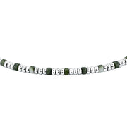 sector basic bracelet stainless steel deep jade green 19+3cm