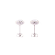 ted baker-crystal stud earring silver