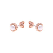 ted baker-sina rose gold tone pearl stud earring