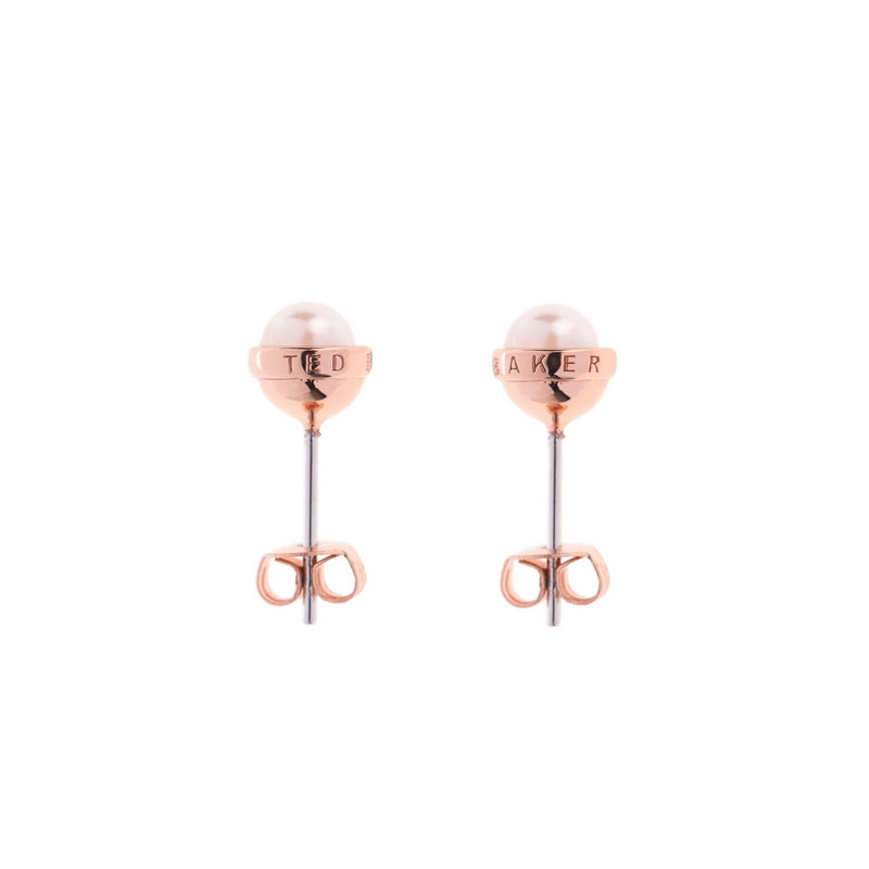 ted baker-sina rose gold tone pearl stud earring