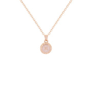 ted baker-mini button pink pendant necklace