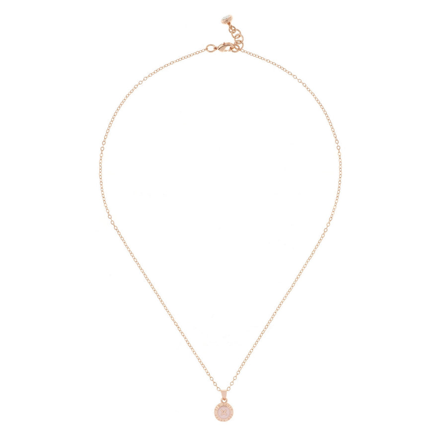 ted baker-mini button pink pendant necklace