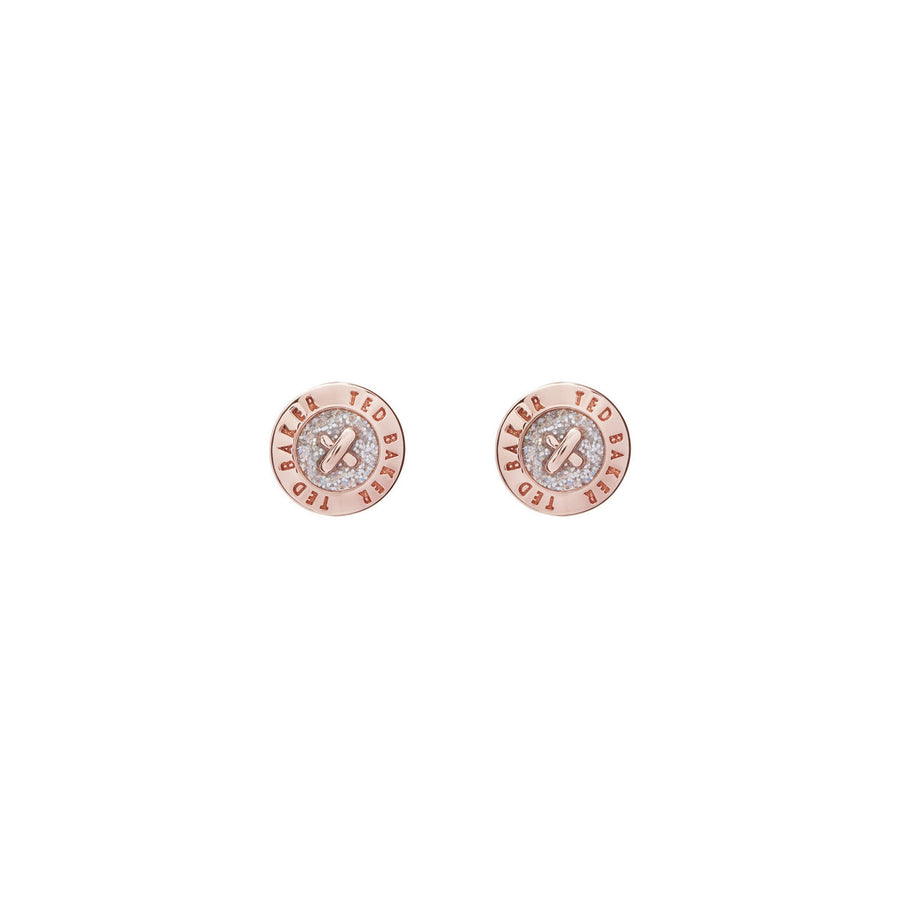 ted baker-mini button sparkle earring