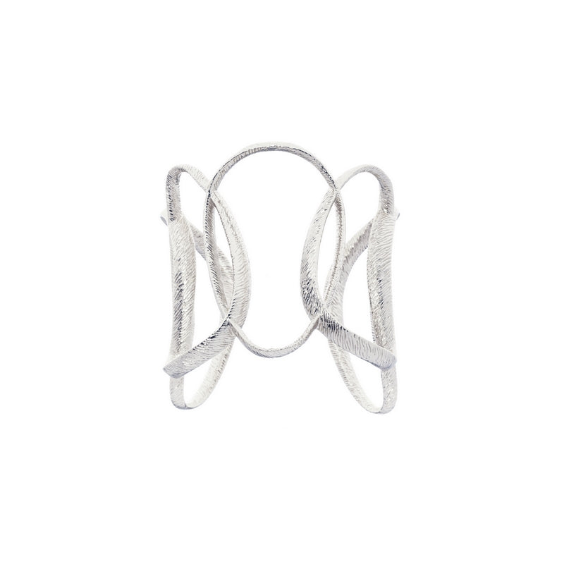 ted baker-tamii textured hoop cuff