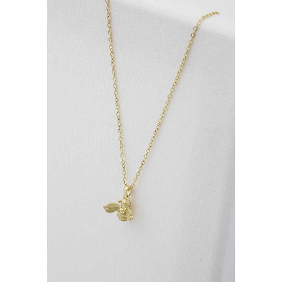 ted baker bellema: bumble bee gold plated pendant