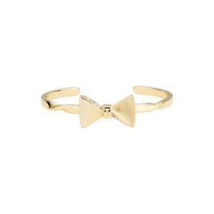 ted baker- crystal tux bow gold cuff