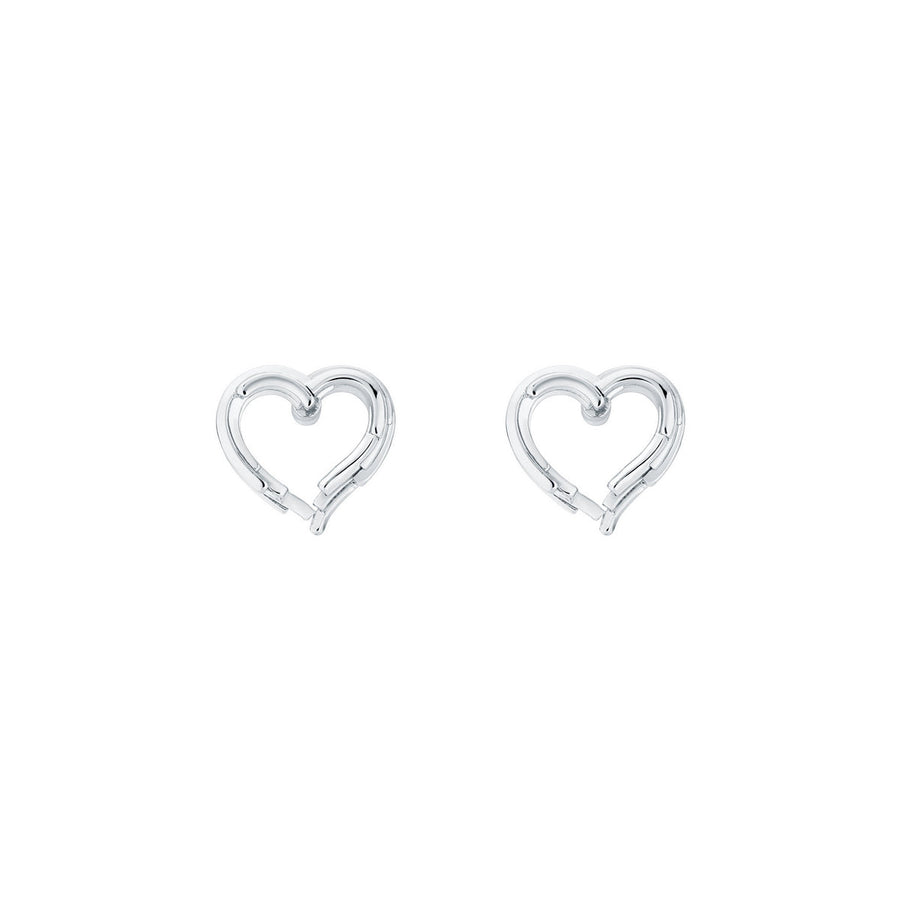 ted baker-: layered heart stud earring