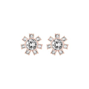 cesha: daisy clockwork stud earring