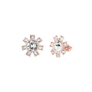 cesha: daisy clockwork stud earring