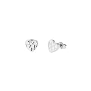 harlo: heart to heart stud earring