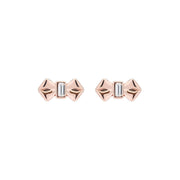 ted baker-: solitaire bow stud earring