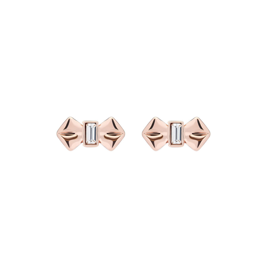 ted baker-: solitaire bow stud earring