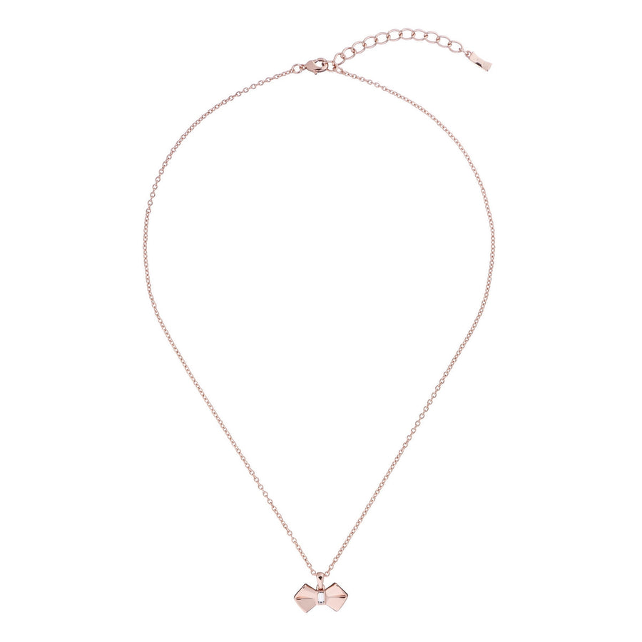 ted baker-: solitaire bow pendant