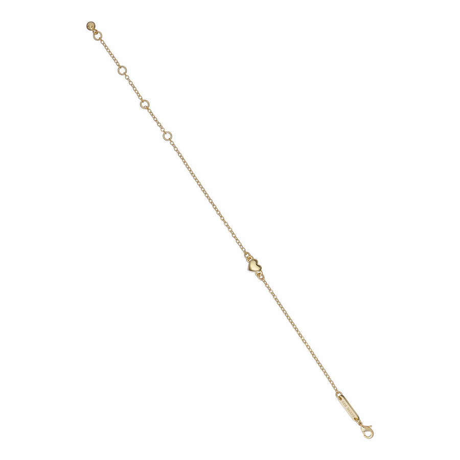 ted baker- tiny heart gold bracelet