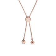 ted baker callab: crystal candy rose gold bracelet