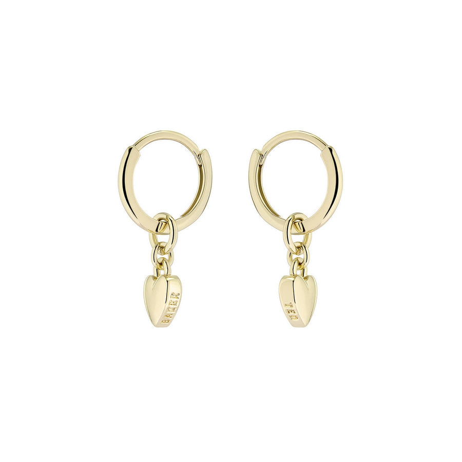 ted baker harrie: tiny heart huggie earring