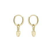 ted baker harrie: tiny heart huggie earring