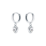 ted baker-crystal heart silver earring charms