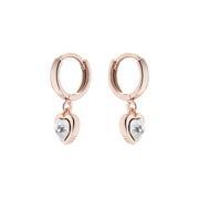 ted baker-crystal heart rose gold ear charms